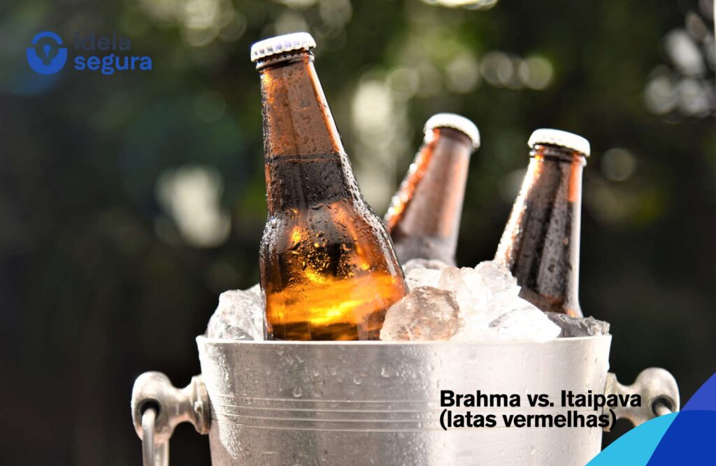 Brahma vs. Itaipava (latas vermelhas)